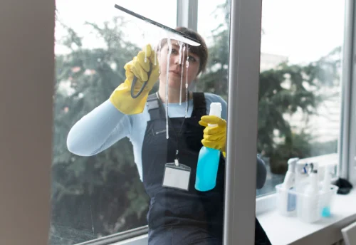 Nettoyage de vitres intérieures et extérieures à Sarry